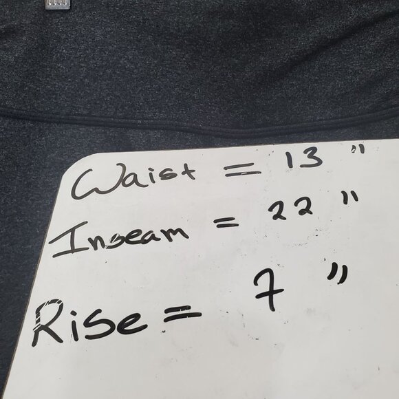 LULULEMON RARE Womens Cardio Kick Crop Leggings SZ‎ 6 Zipper Heathered Coal Gray - Picture 6 of 11